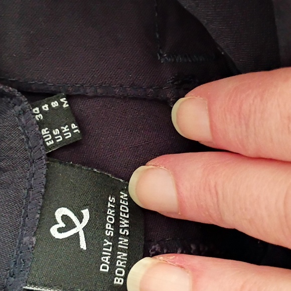 Daily Sports Dark Blue Long Shorts - Picture 2 of 3